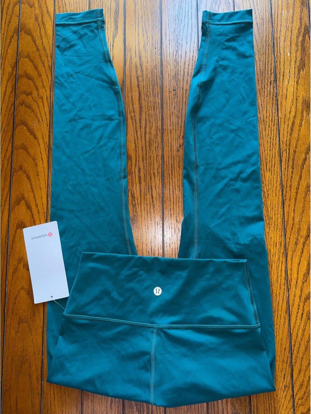 Lululemon Wunder Under High Rise 28” Nulux, Emerald Size 6 NWT